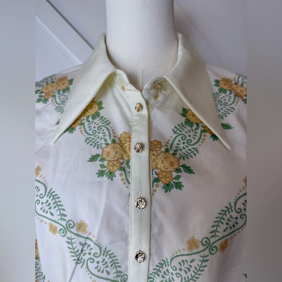 NWT Keepsake The Label Sorelle Vera Long Sleeve Button Down Midi Dress Size 8 - Picture 7 of 15